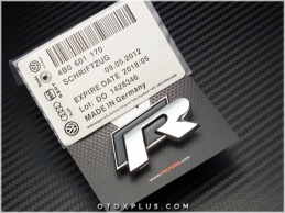 VW R Line R Polo Golf Jetta Scirocco Arteon Passat CC Bagaj Yazı Logo