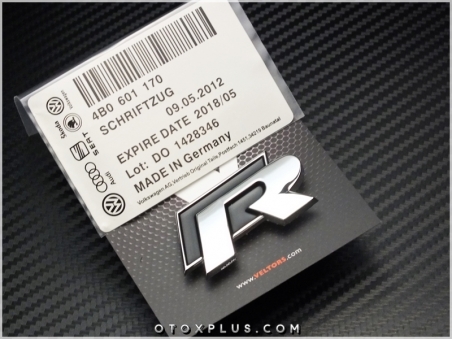 VW R Line R Polo Golf Jetta Scirocco Arteon Passat CC Bagaj Yazı Logo