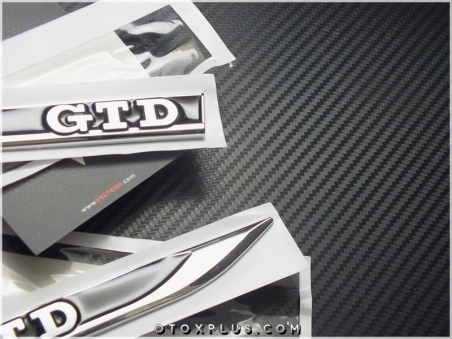 VW Polo Golf Gtd Yan GTD Logo Amblem Seti