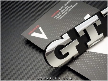 VW Gtd Ön Izgara Gtd Logo Amblem