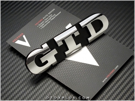 VW Gtd Ön Izgara Gtd Logo Amblem