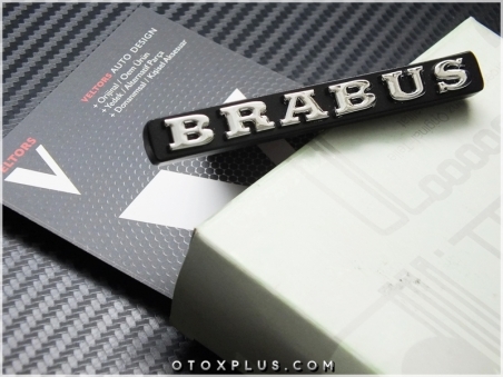 Mercedes GT GTR GTS BRABUS Ön Izgara BRABUS Logo Amblem