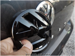 VW Tiguan Piano Black Ön Izgara Arka Bagaj Logo Amblem