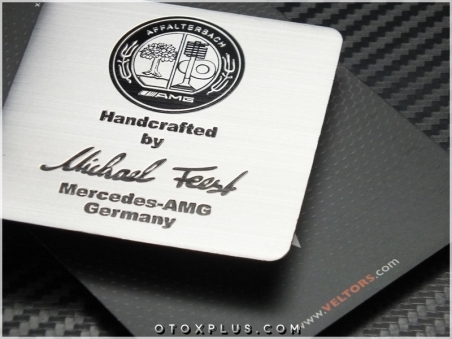 Mercedes AMG Araç Plaketi AMG Logo Amblem