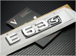 Mercedes E63 S / E 63S Bagaj Yazı E63S Logo Amblem Seti Mercedes E63 S / E 63S Bagaj Yazı E63S Logo Amblem Seti