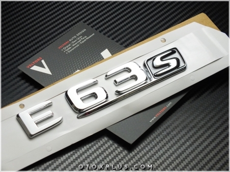 Mercedes E63 S / E 63S Bagaj Yazı E63S Logo Amblem Seti