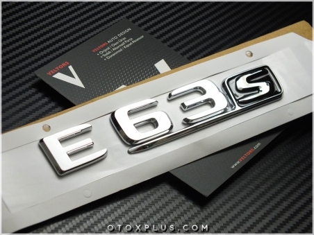 Mercedes E63 S / E 63S Bagaj Yazı E63S Logo Amblem Seti