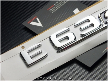 Mercedes E63 S / E 63S Bagaj Yazı E63S Logo Amblem Seti