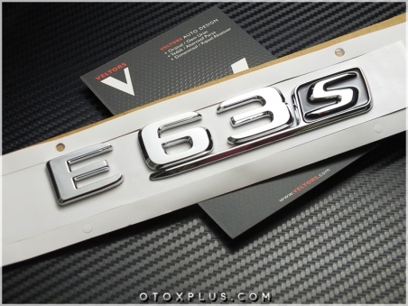 Mercedes E63 S / E 63S Bagaj Yazı E63S Logo Amblem Seti