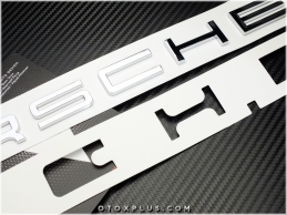 Porsche Araç Bagaj Yazı PORSCHE Logo Amblem Porsche Araç Bagaj Yazı PORSCHE Logo Amblem