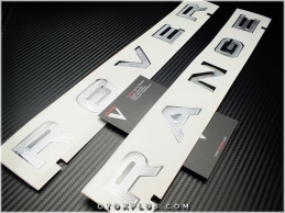 Range Rover Yeni Tip Kaput Bagaj Range Rover Yazı Logo Amblem