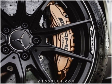 Mercedes Siyah / Black Jant Göbeği Göbek Kapak Seti