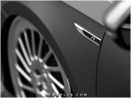 VW R Line Orjinal Yan Çamurluk R Line Logo Amblem Seti