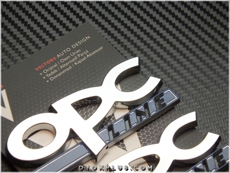 Opel OPC Line Araç Yan OPC Logo Amblem Seti