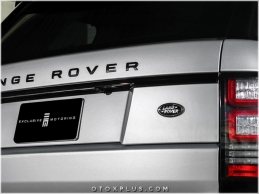 Land Rover Arka Bagaj Yazı Land Rover Logo Amblem