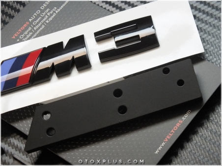 BMW Siyah / Black Ön Izgara M3 Logo Amblem