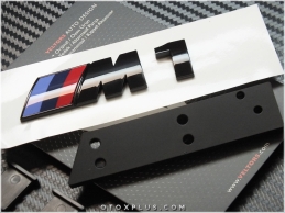 BMW Siyah / Black Ön Izgara M1 Logo Amblem