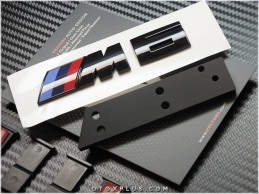BMW Siyah / Black Ön Izgara M6 Logo Amblem