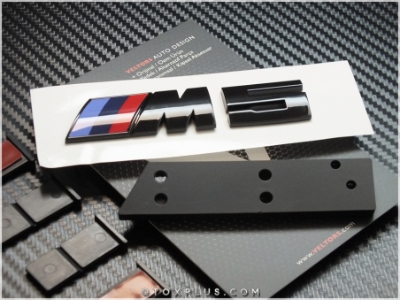 BMW Siyah / Black Ön Izgara M5 Logo Amblem