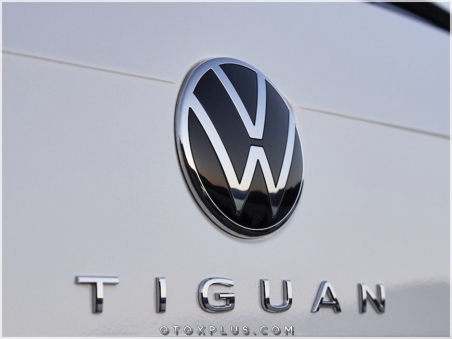 VW Tiguan Bagaj Yazı Tiguan Logo Amblem