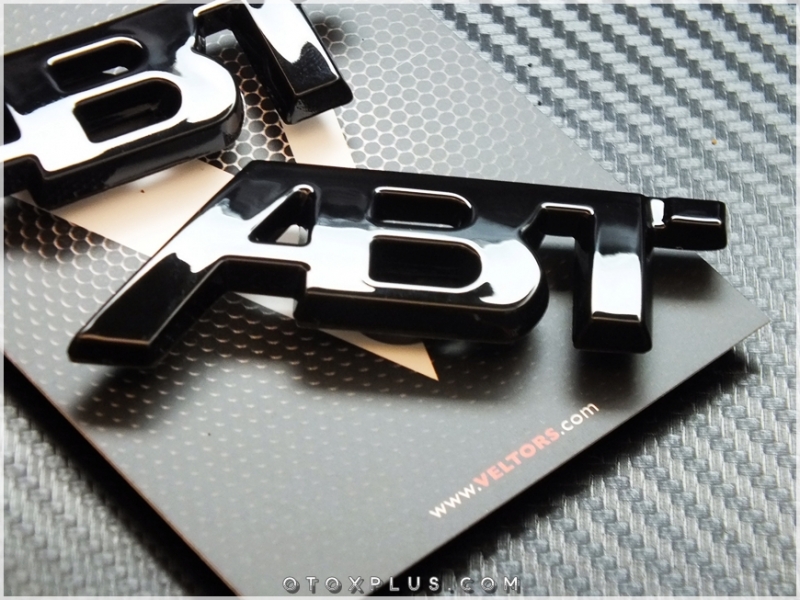 Audi Black / Siyah ABT Yan Yazı ABT Logo Amblem Seti Audi Black / Siyah ABT Yan Yazı ABT Logo Amblem Seti
