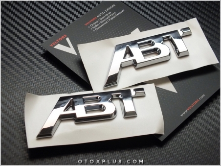 Audi ABT Yan Yazı ABT Logo Amblem Seti