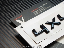 Skoda Parlak Siyah / Piano Black 4x4 Bagaj Yazı Logo Amblem