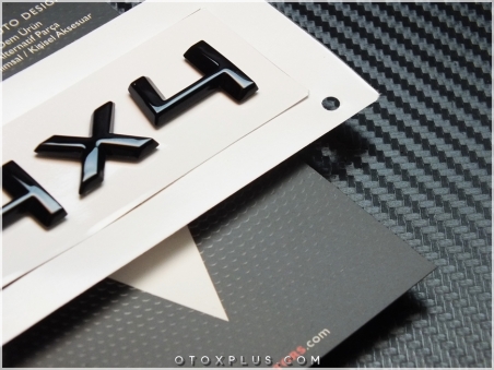 Skoda Parlak Siyah / Piano Black 4x4 Bagaj Yazı Logo Amblem