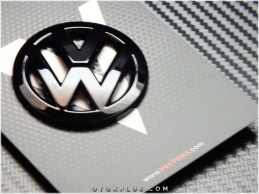 VW Black / Siyah Airbag Direksiyon VW Logo Amblem