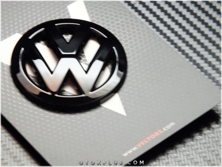 VW Black / Siyah Airbag Direksiyon VW Logo Amblem