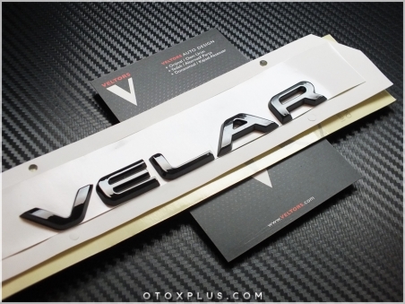 Range Rover Black / Siyah VELAR Bagaj Yazı VELAR Logo Amblem