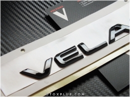 Range Rover Black / Siyah VELAR Bagaj Yazı VELAR Logo Amblem
