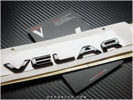 Range Rover Black / Siyah VELAR Bagaj Yazı VELAR Logo Amblem