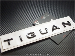 VW Black / Siyah Tiguan Bagaj Yazı Tiguan Logo Amblem