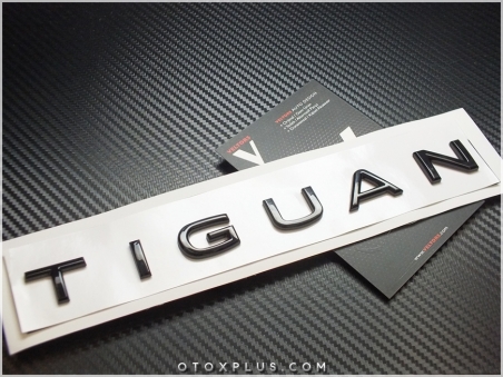 VW Black / Siyah Tiguan Bagaj Yazı Tiguan Logo Amblem