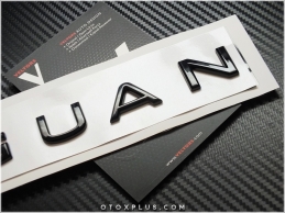 VW Black / Siyah Tiguan Bagaj Yazı Tiguan Logo Amblem