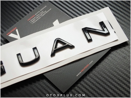 VW Black / Siyah Tiguan Bagaj Yazı Tiguan Logo Amblem