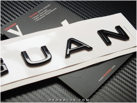VW Black / Siyah Tiguan Bagaj Yazı Tiguan Logo Amblem