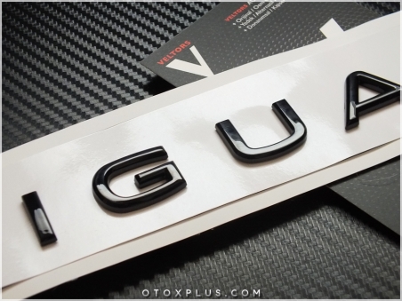 VW Black / Siyah Tiguan Bagaj Yazı Tiguan Logo Amblem