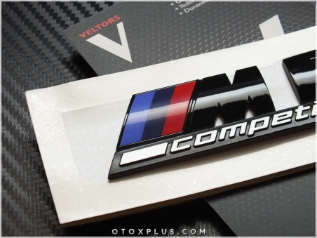 BMW Black / Siyah M6 Competition Bagaj Logo Amblem Seti