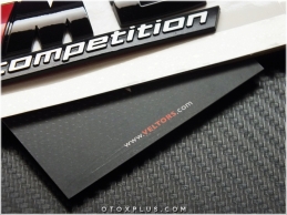 BMW Black / Siyah M6 Competition Bagaj Logo Amblem Seti