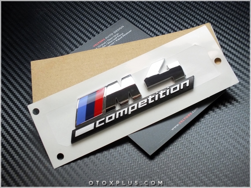 BMW M4 Competition M4 Logo Amblem Seti
