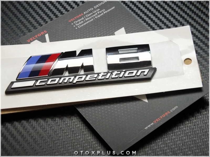 BMW M8 Competition M8 Logo Amblem Seti