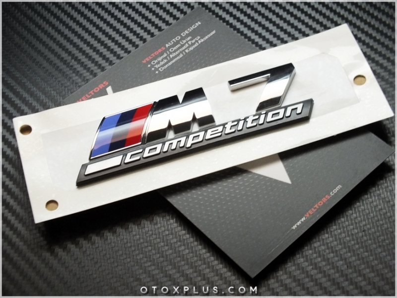 BMW M7 Competition M7 Logo Amblem Seti