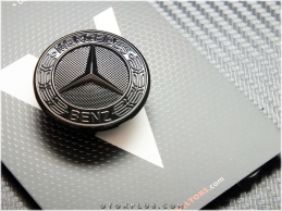 Mercedes W205 W213 W222 Black / Siyah Izgara Logo Amblem Mercedes W205 W213 W222 Black / Siyah Izgara Logo Amblem