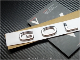VW Yeni Tip Golf Bagaj Yazı Golf Logo Amblem