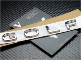 VW Yeni Tip Golf Bagaj Yazı Golf Logo Amblem