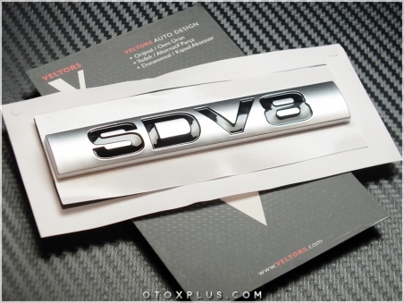Range Rover Range SDV8 Logo Amblem