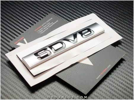 Range Rover Range SDV8 Logo Amblem