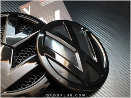 VW Transporter T5 Piano Black Ön Izgara Bagaj Logo Amblem